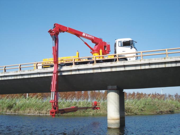 Boom Type sob equipamento de acesso à ponte Dongfeng chassis (Euro 4) 6x4 245HP / 270HP