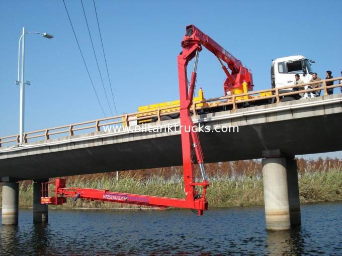  equipamento da inspeção de 6x4 16M Dongfeng Bucket Bridge para a detecção da ponte, DFL1250A9