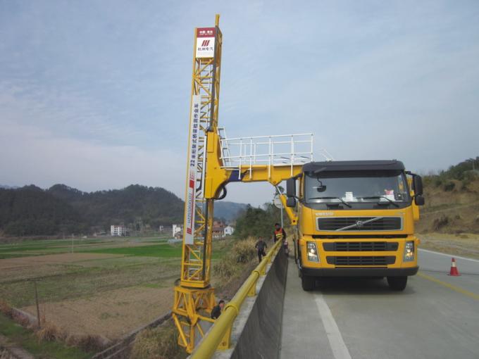 Tipo chassi VOLVO 8x4 309KW da plataforma do caminhão da inspeção da ponte (420HP)