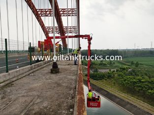 High Adaptability Bridge Inspection Truck 18m Howo Bucket Type