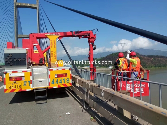 High Adaptability Bridge Inspection Truck 18m Howo Bucket Type
