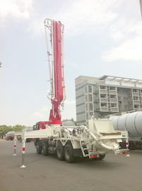 RHD 37m 8x4 FAW 380HP Concrete Pump Trucks with LNG engine